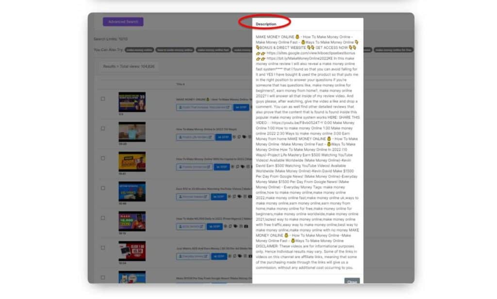 Video lead generation