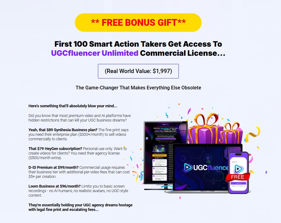 UGCfluencer - AI Viral UGC Video Creator Review