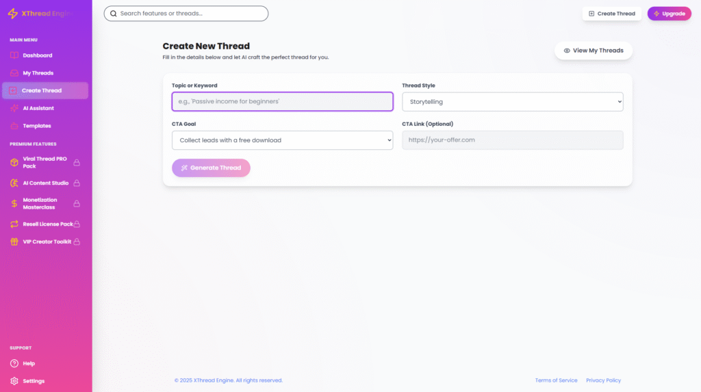 XThread Traffic Engine Review
