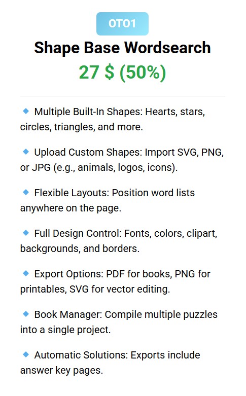 WordSearchKDP Review