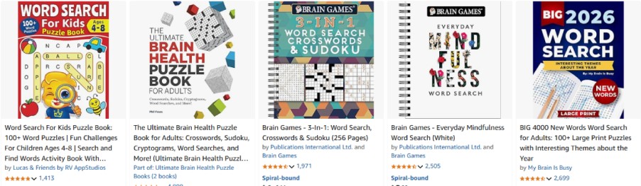 WordSearchKDP Review