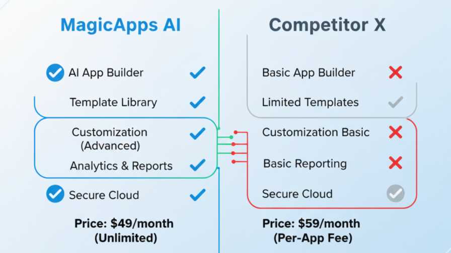 MagicApps AI vs AppBuilder Pro