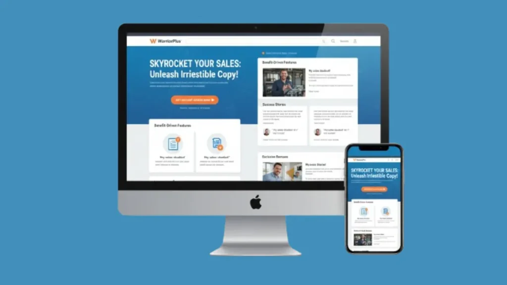 Professional JVzoo copywriter review - sales page example