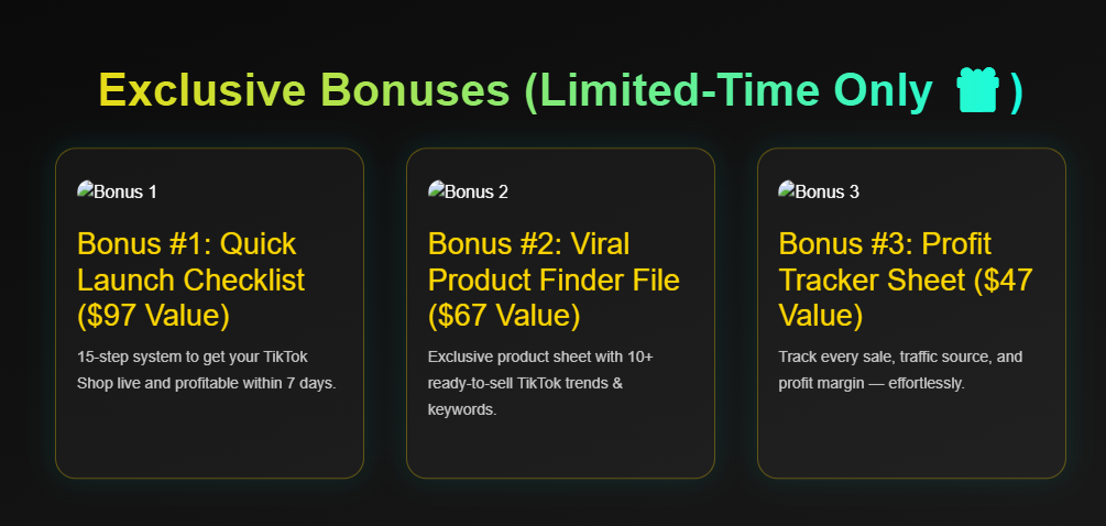 TikTok Shop Profit Accelerator Review