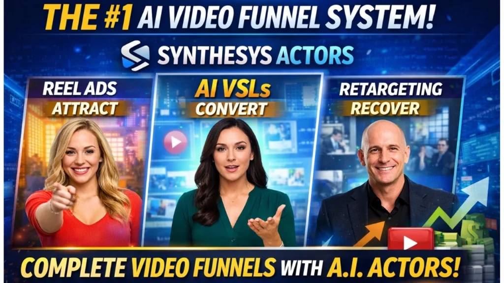 Synthesys Actors Review: My 14-Day Real Experience Building AI Video Funnels 2 Synthesys Actors Review