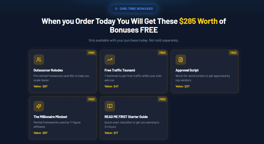 Solo Ads Freedom Stack Review