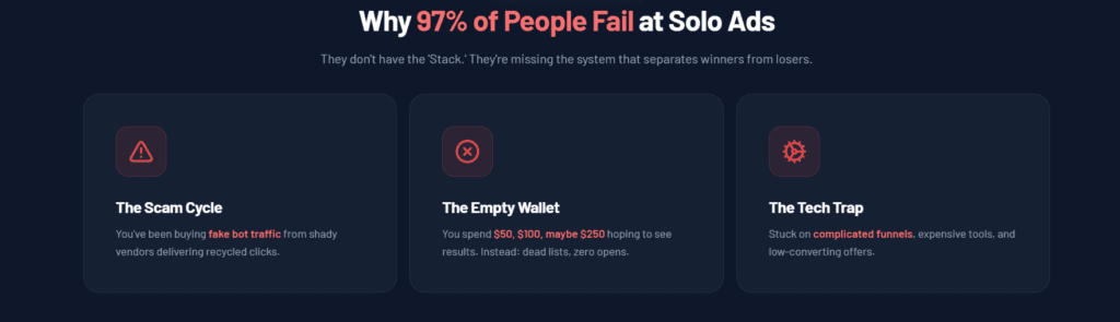 Solo Ads Freedom Stack Review