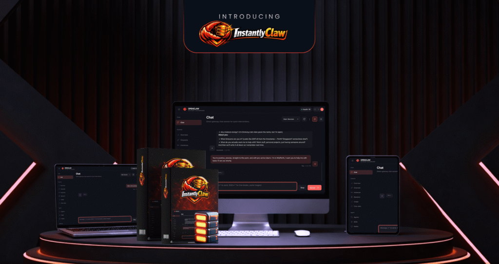 InstantlyClaw Review: 1-Click AI Agent System That Builds a Full Business in 60 Seconds? 3 InstantlyClaw Review