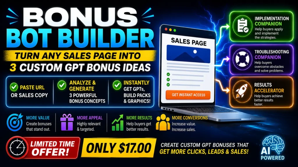 Bonus Bot Builder Review