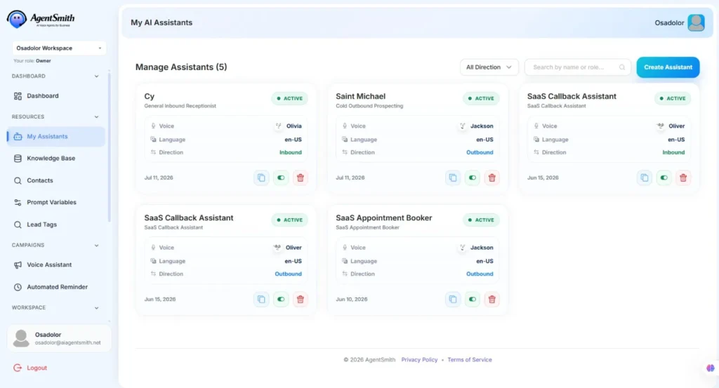 Agentsmith Review: Powerful & Honest AI Receptionist for Local Businesses 9 AgentSmith Review