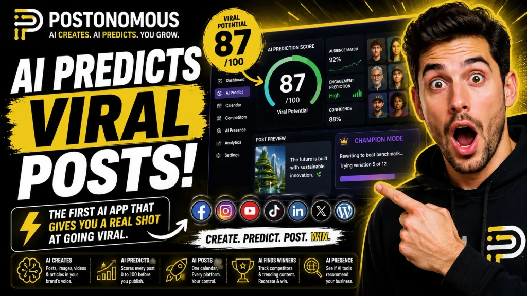 Postonomous Review 2026: Honest Verdict, Features & Pricing 1 Postonomous Review